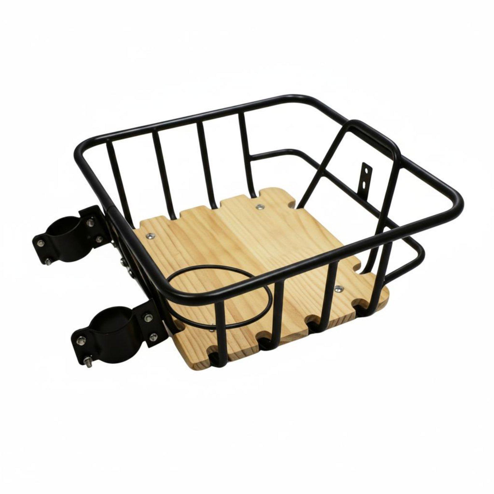 Commuting With Bike - Metal Bike Basket Drink Holder Vehicle