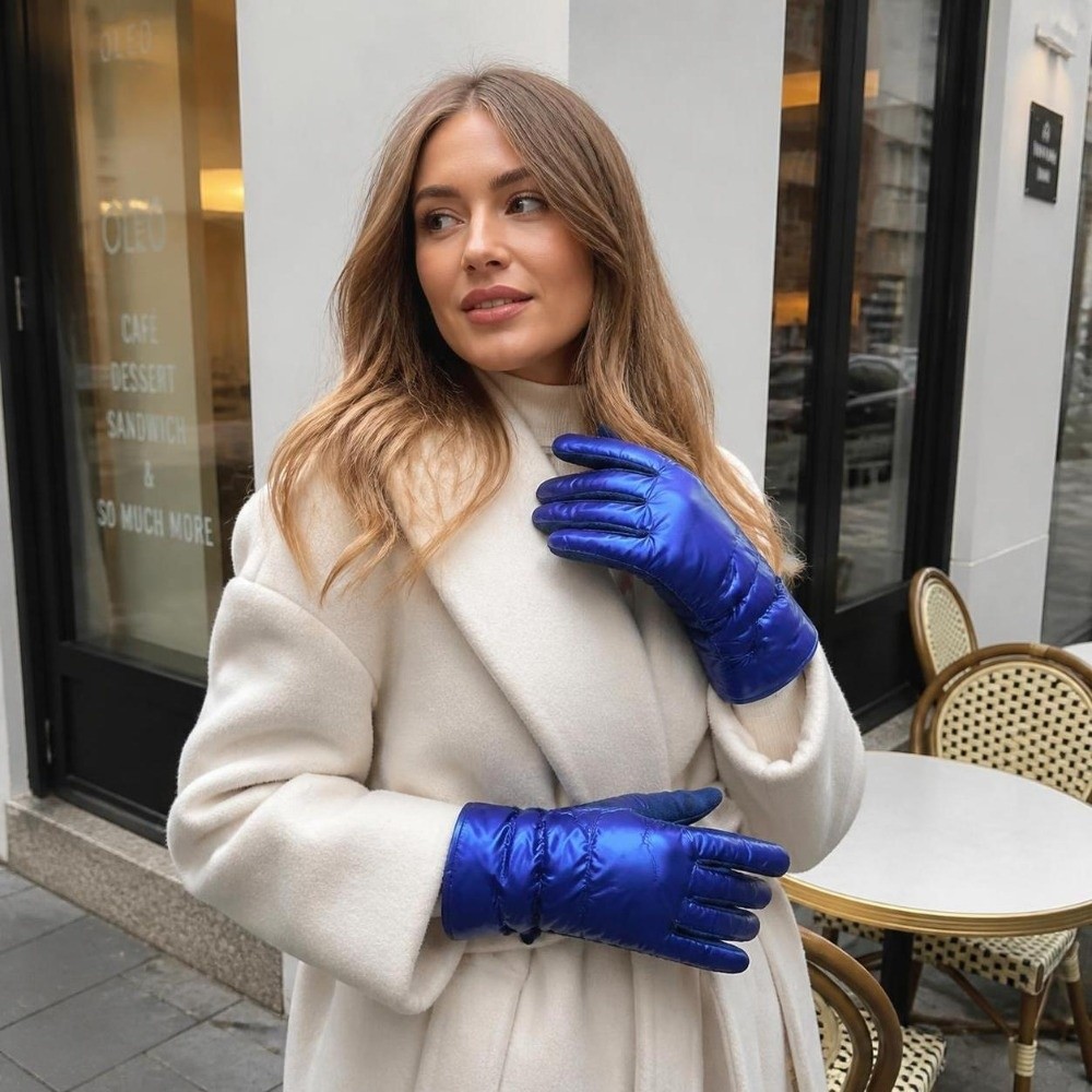Winter Cycling Commute - Waterproof Suede Down Cloth Driving Gloves