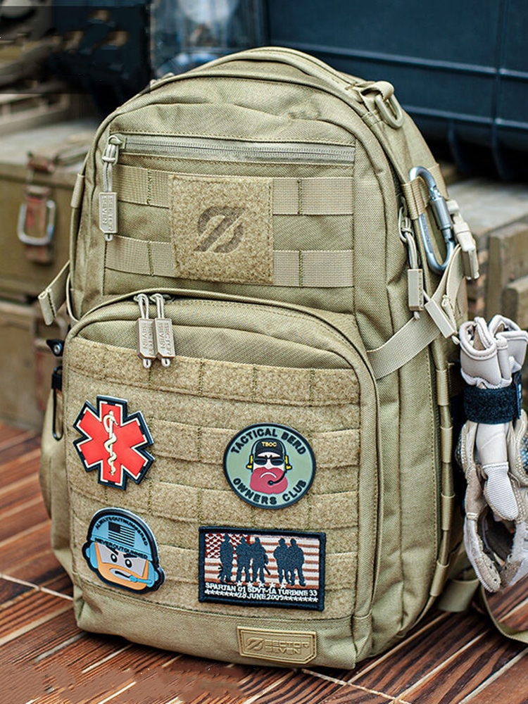 Cycling Commute Gear - 7th Honey Badger Tactical Backpack Men's