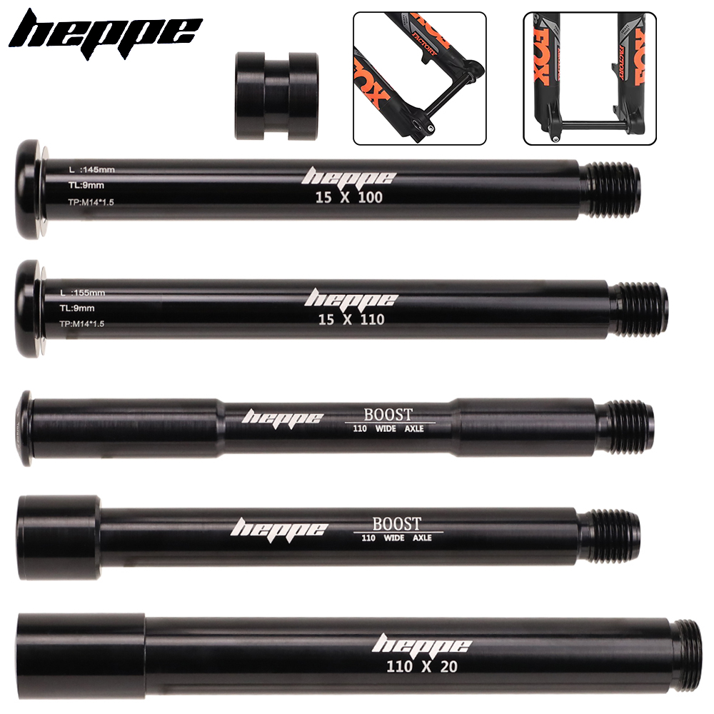 Dynamo Hub Front - HEPPE Bike 15x100/110 20x110 Thru Axle