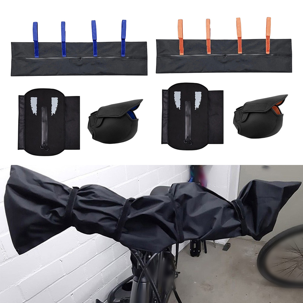 Cycling Commute Gear - Reflective E-Bike Cover Set For Motor