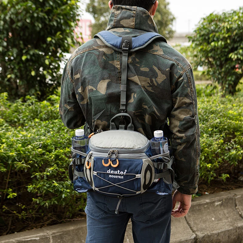Cycling Commuter Backpack Waterproof - Outdoor Sports Waist Bag Hiking Cycling