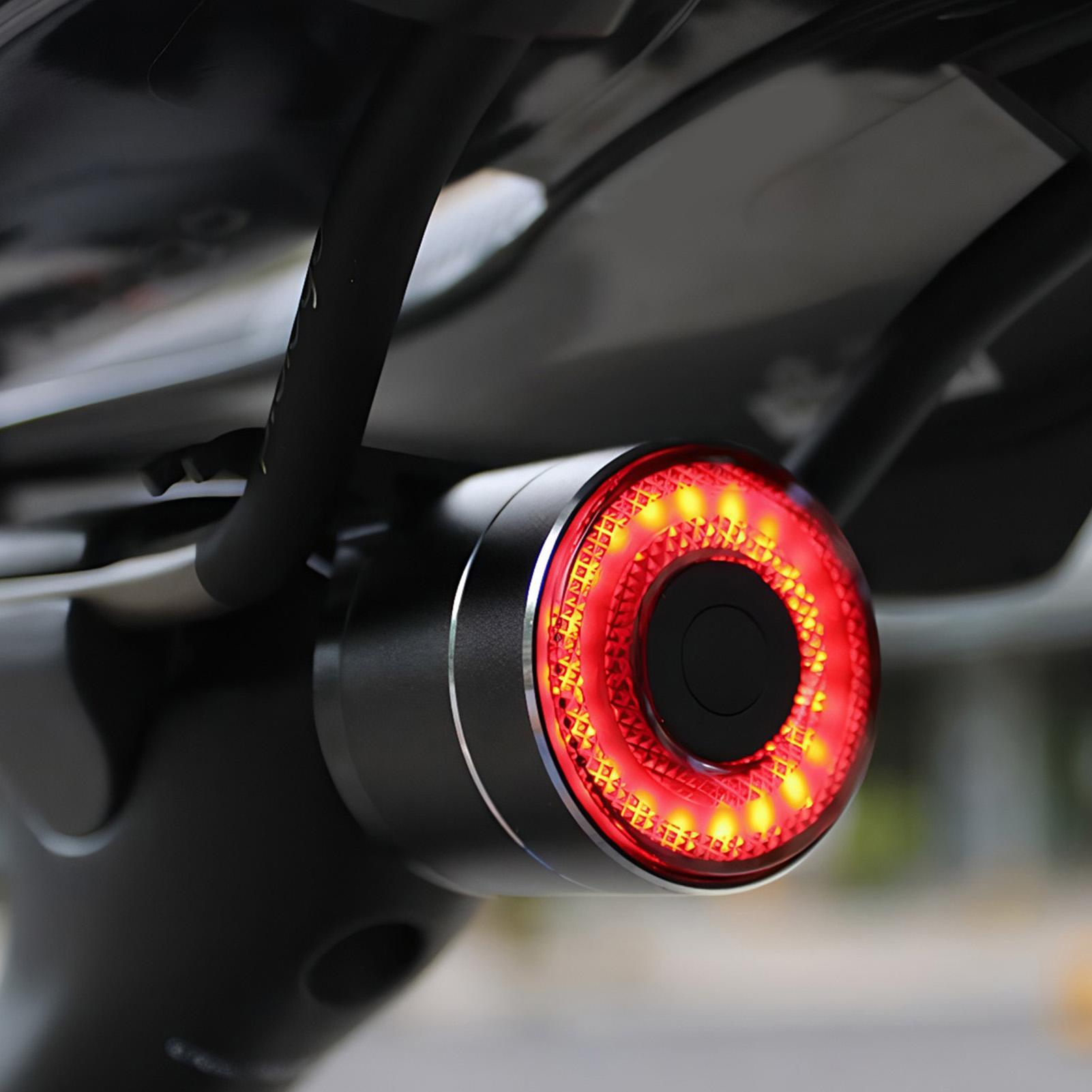 Cycling For Commute - Bike Rear Light Smart Bike Tail