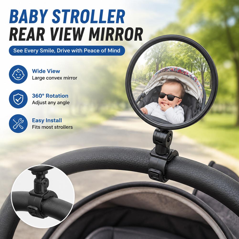 2Pcs Bike Mirror Adjustable Ha - Mirror Handlebar Convex review and price
