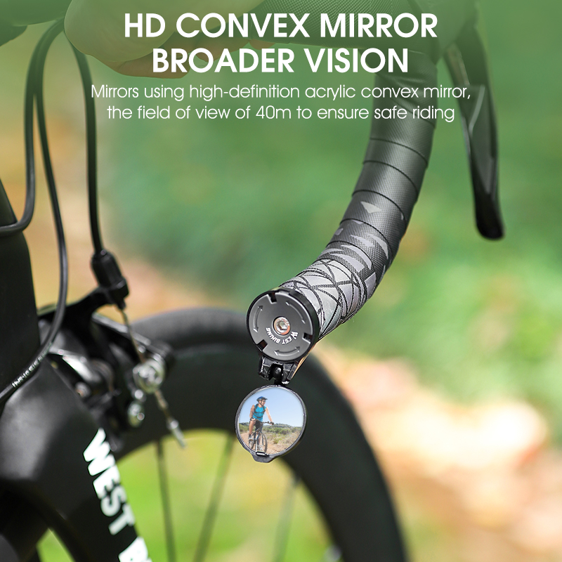 WEST BIKING HD Bike Rearview M - Mirror Handlebar Convex review and price