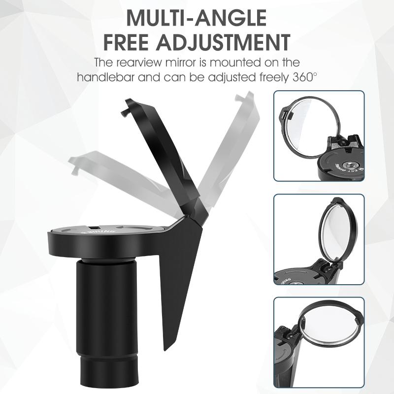 WEST BIKING HD Bike Rearview M - Mirror Handlebar Convex review and price