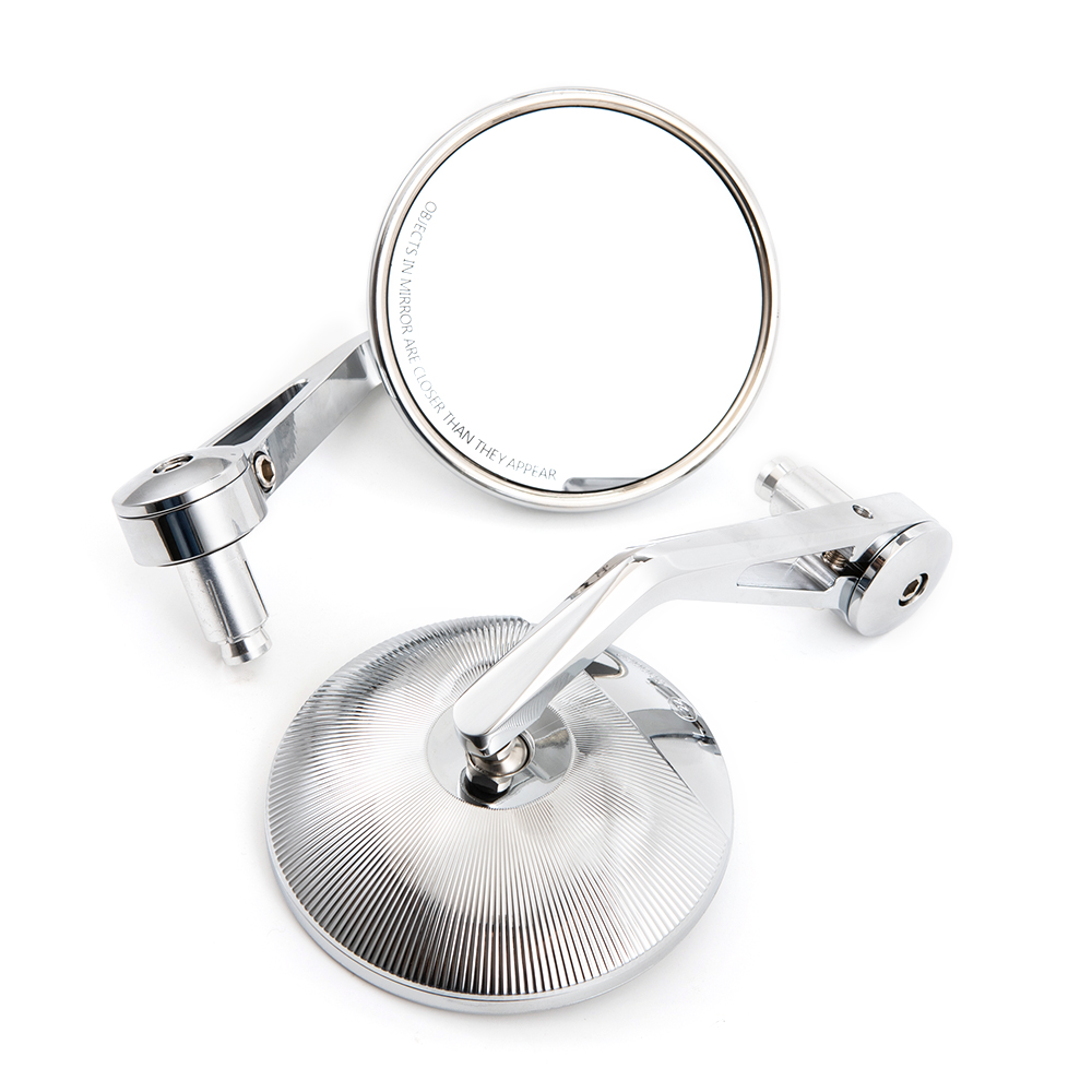 Evomosa Motorcycle Chrome Conv - Mirror Handlebar Convex review and price