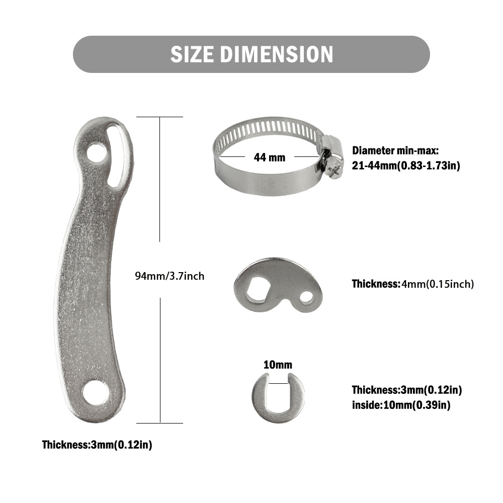 2 Sets Torque Arm Conversion K - Dynamo Hub Front review and price