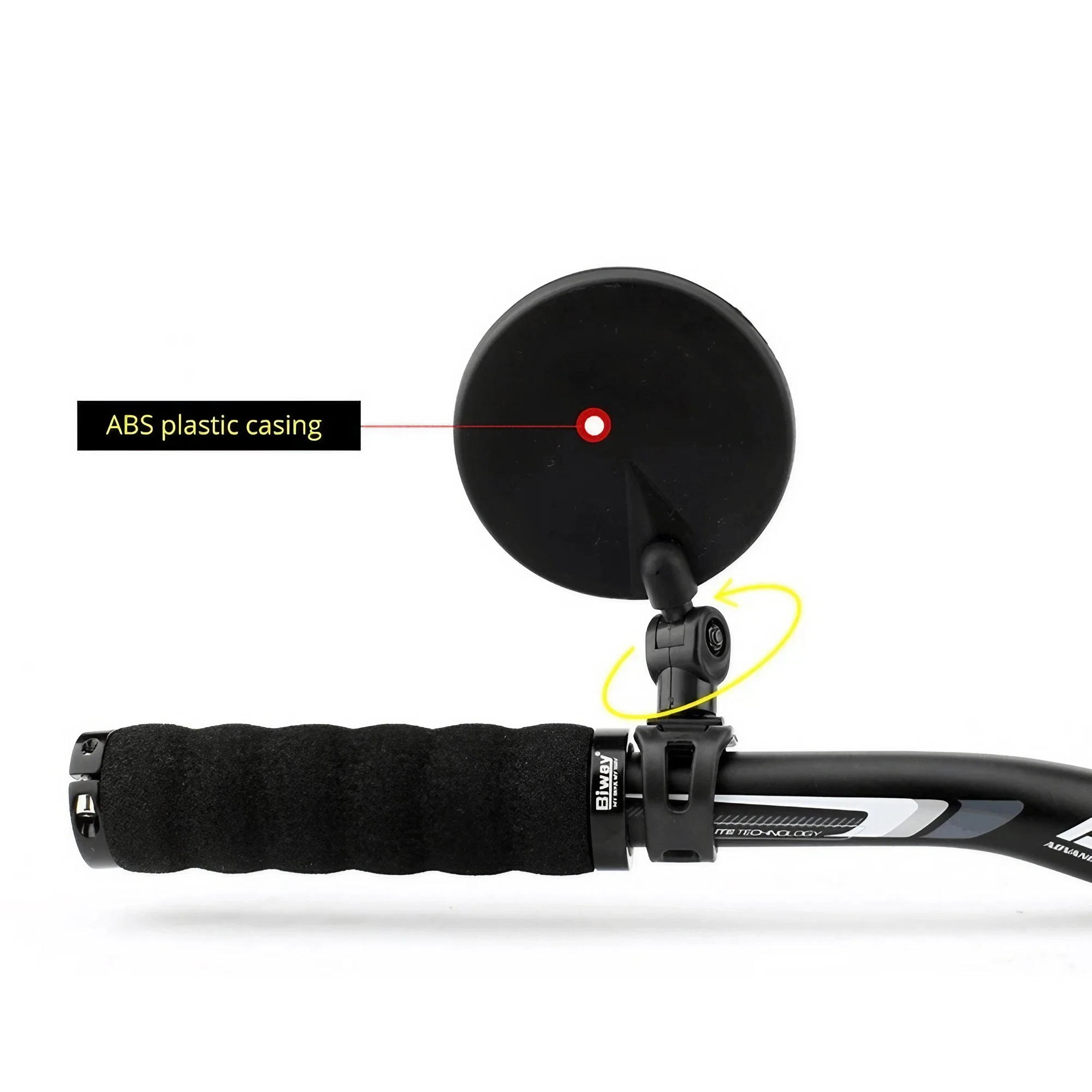 Adjustable Bike Handlebar Rear - Mirror Handlebar Convex review and price