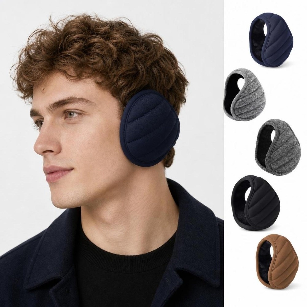 Thick Lined Winter Earmuffs So - Winter Cycling Commute review and price