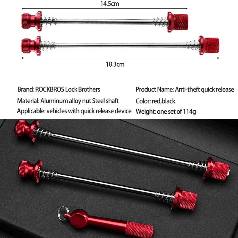 ROCKBROS Bike Quick Release Bi - Dynamo Hub Front review and price