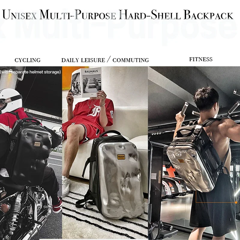 Men Women Hard Shell Water Rep - Cycling Commuter Backpack Laptop review and price
