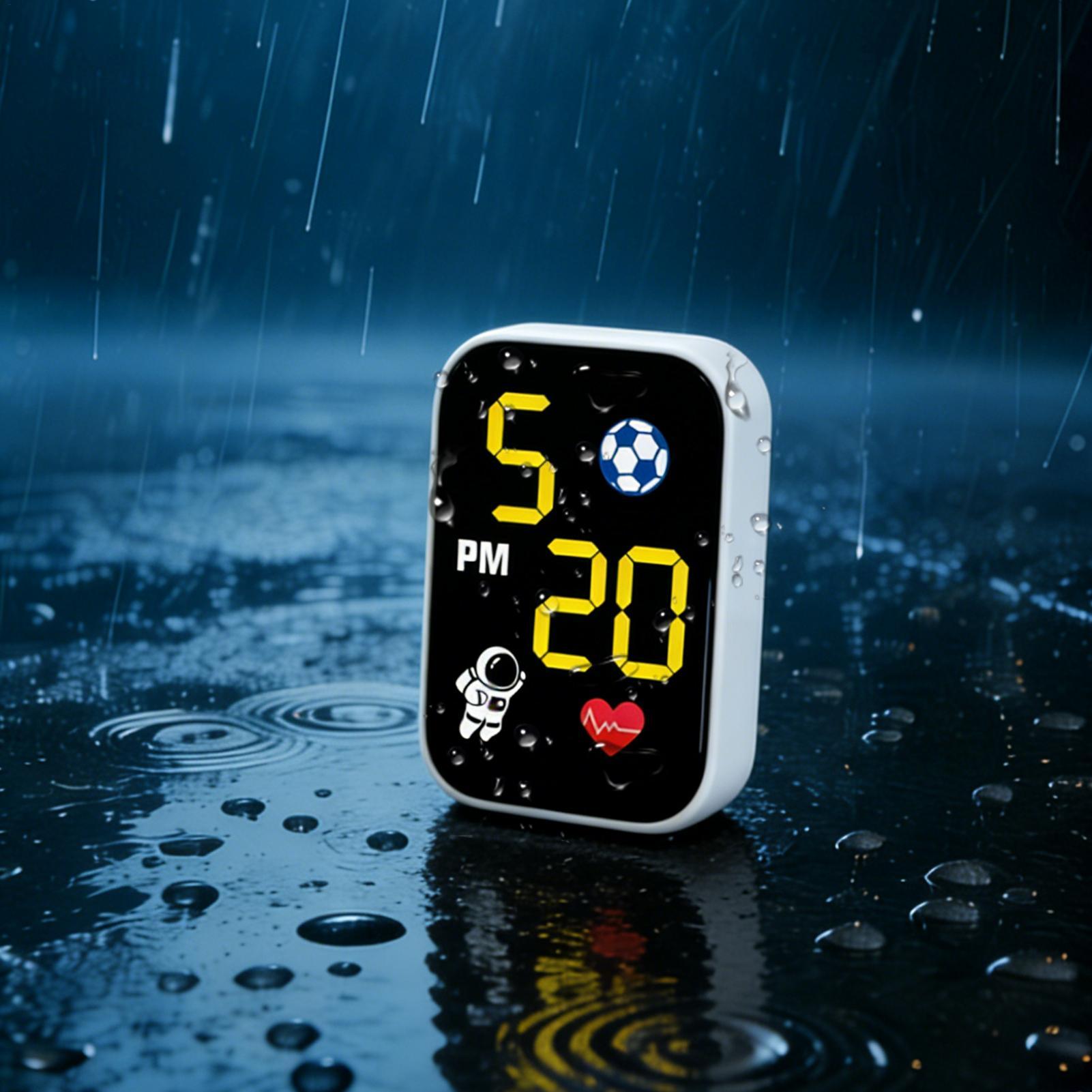 Motorbike Digital Clock Small  - Cycling In City review and price