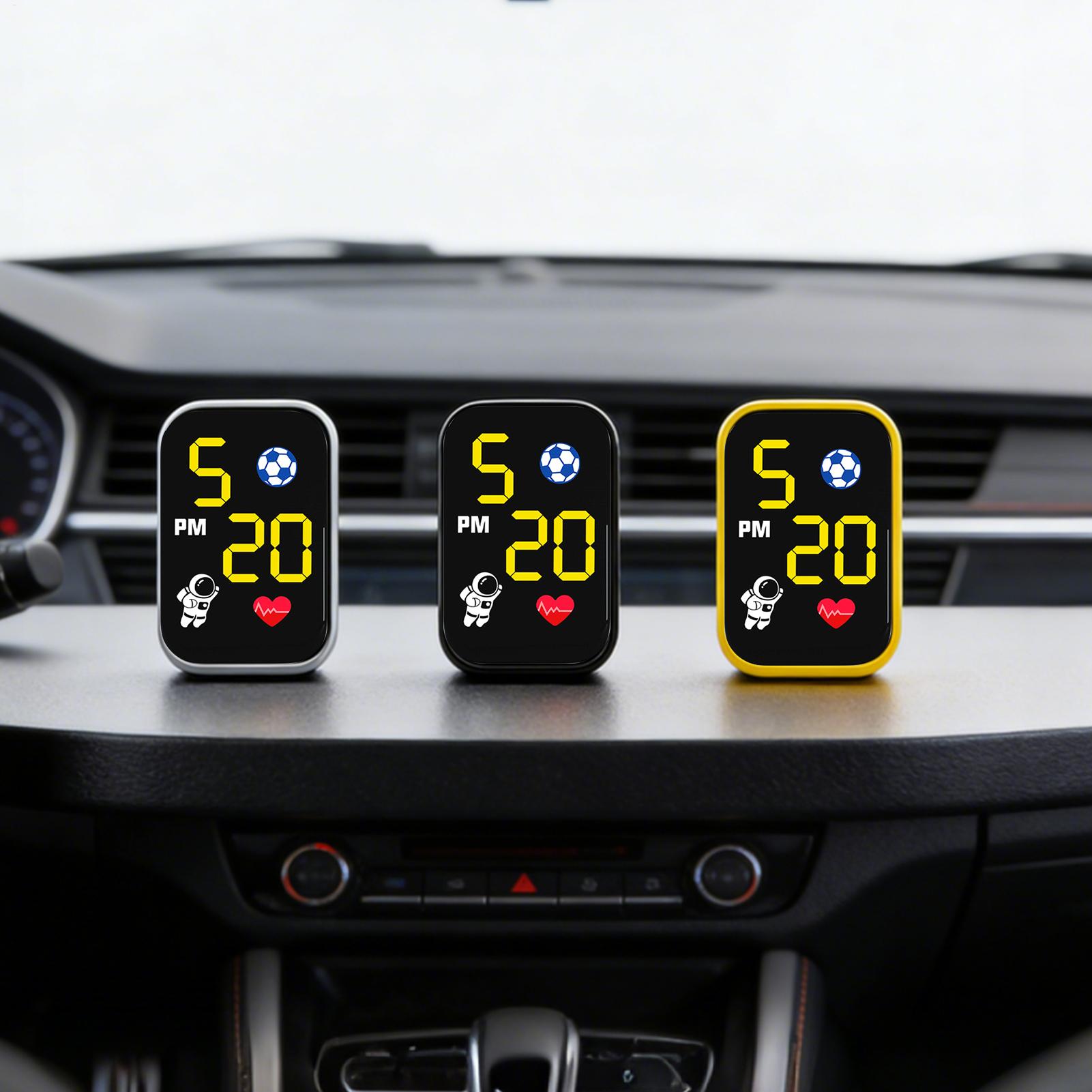 Motorbike Digital Clock Small  - Cycling In City review and price