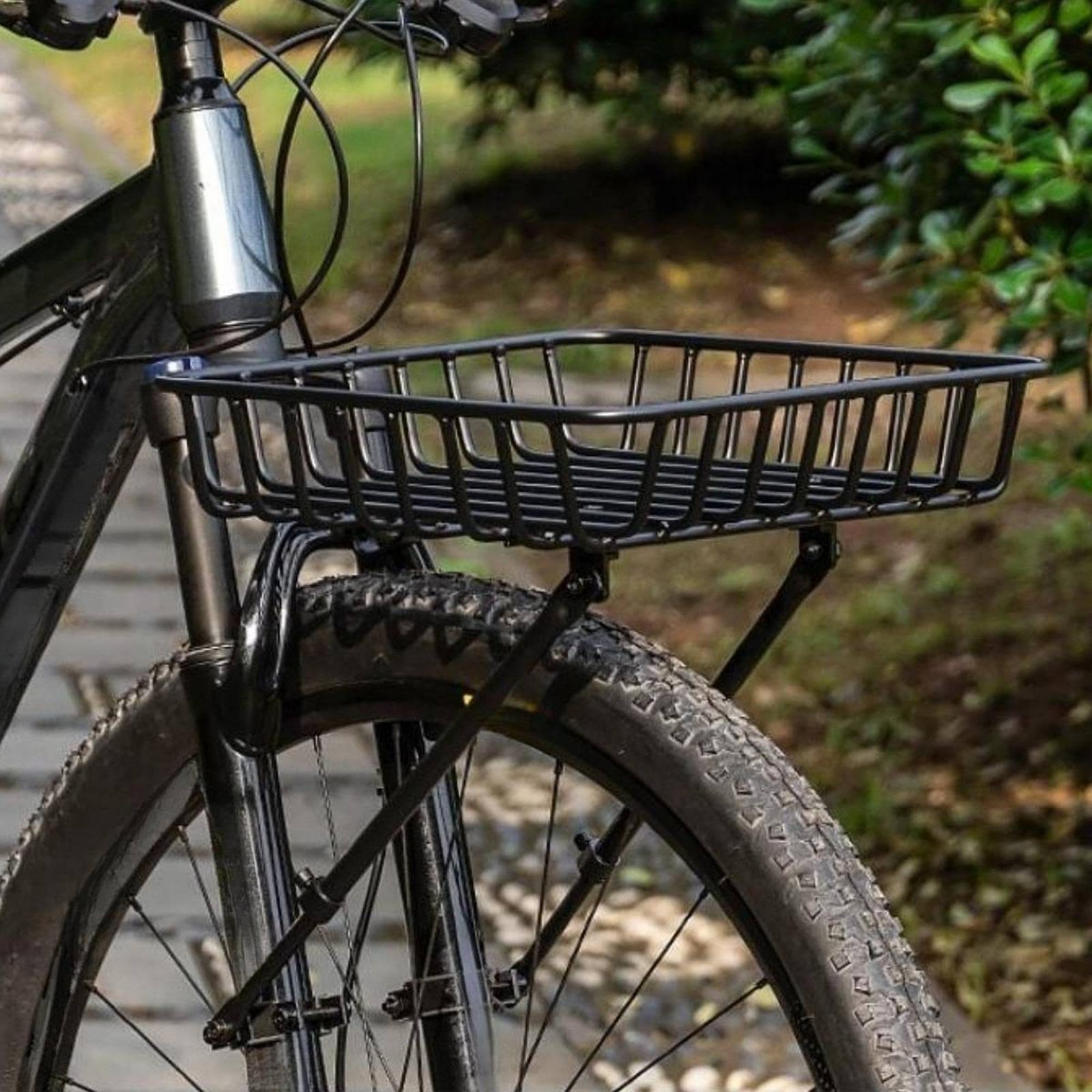 Aluminum Front Basket Lightwei - Cycling Commute Gear review and price