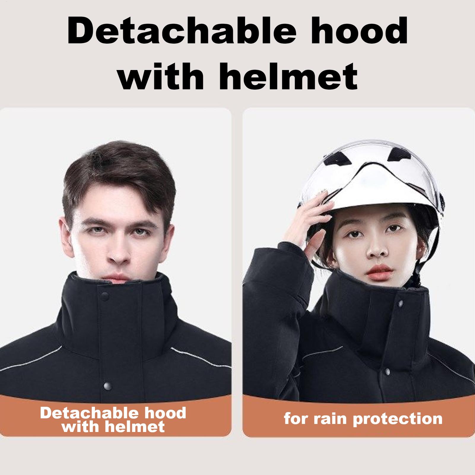 Motorcycle Winter Jacket 4-Poc - Winter Cycling Commute review and price