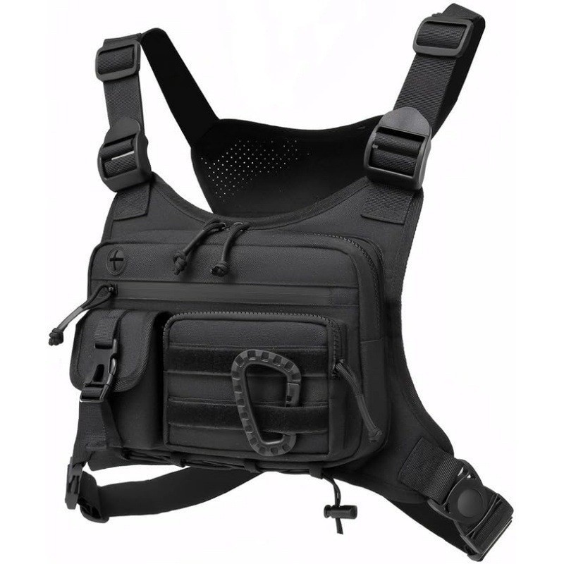 Tactical Chest Bag Men's Vest  - Cycling Commuter Backpack Waterproof review and price