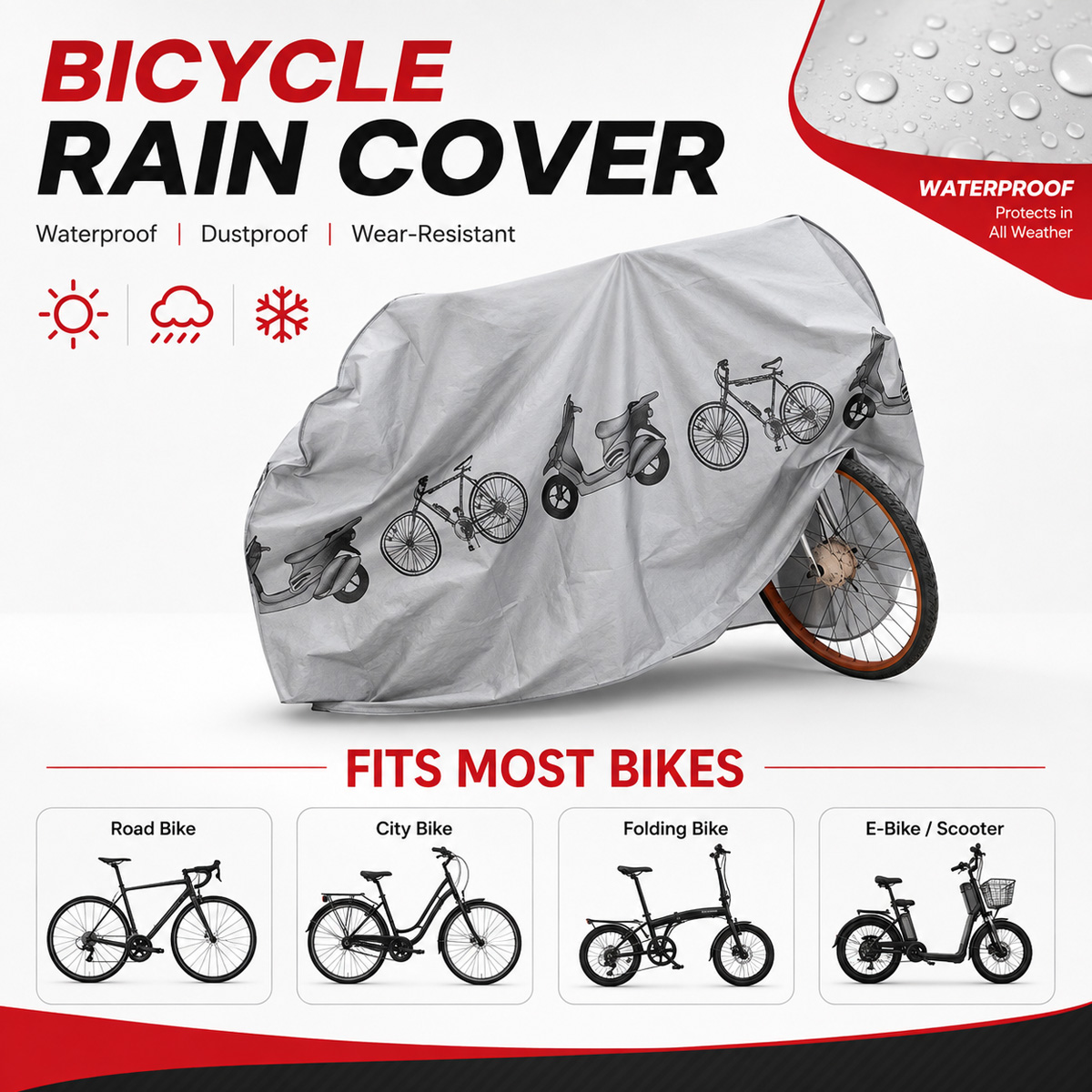 PINMOAP Universal Bicycle Rain - Cycling Commuter Backpack Waterproof review and price