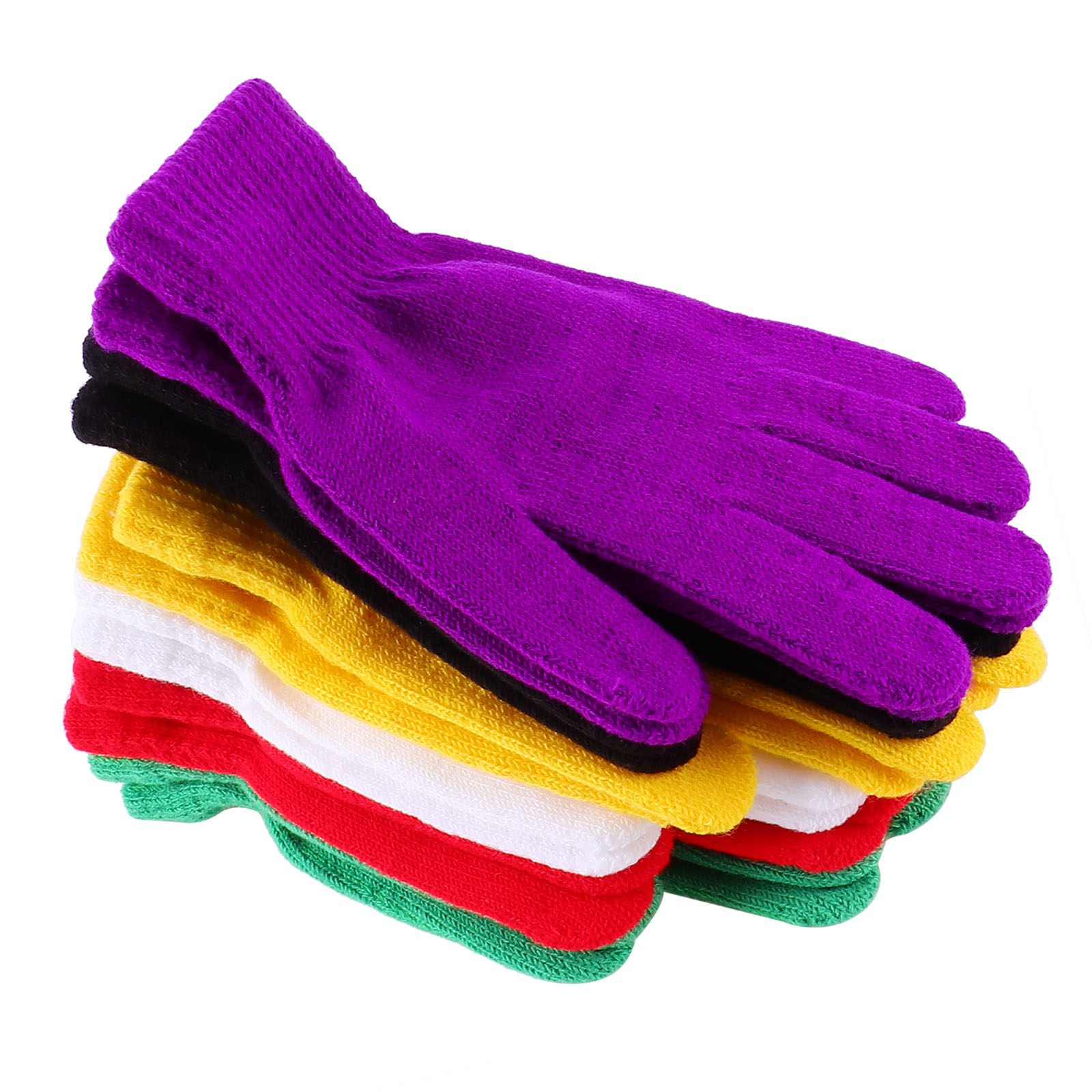 6Pairs Winter Knit Gloves Adul - Winter Cycling Commute review and price