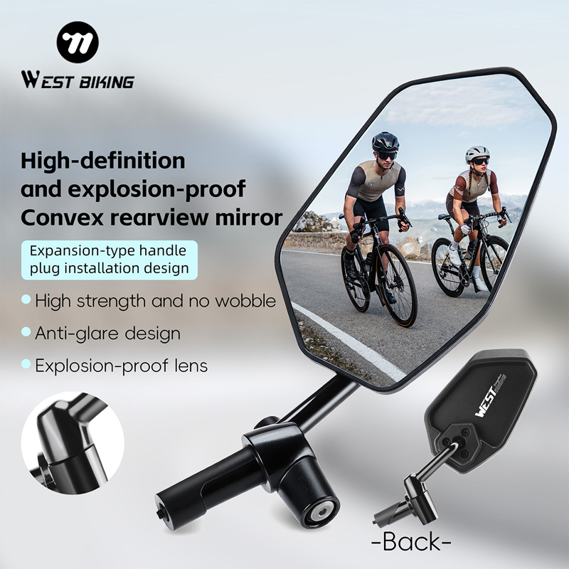 WEST BIKING HD Anti-glare Conv - Mirror Handlebar Convex review and price