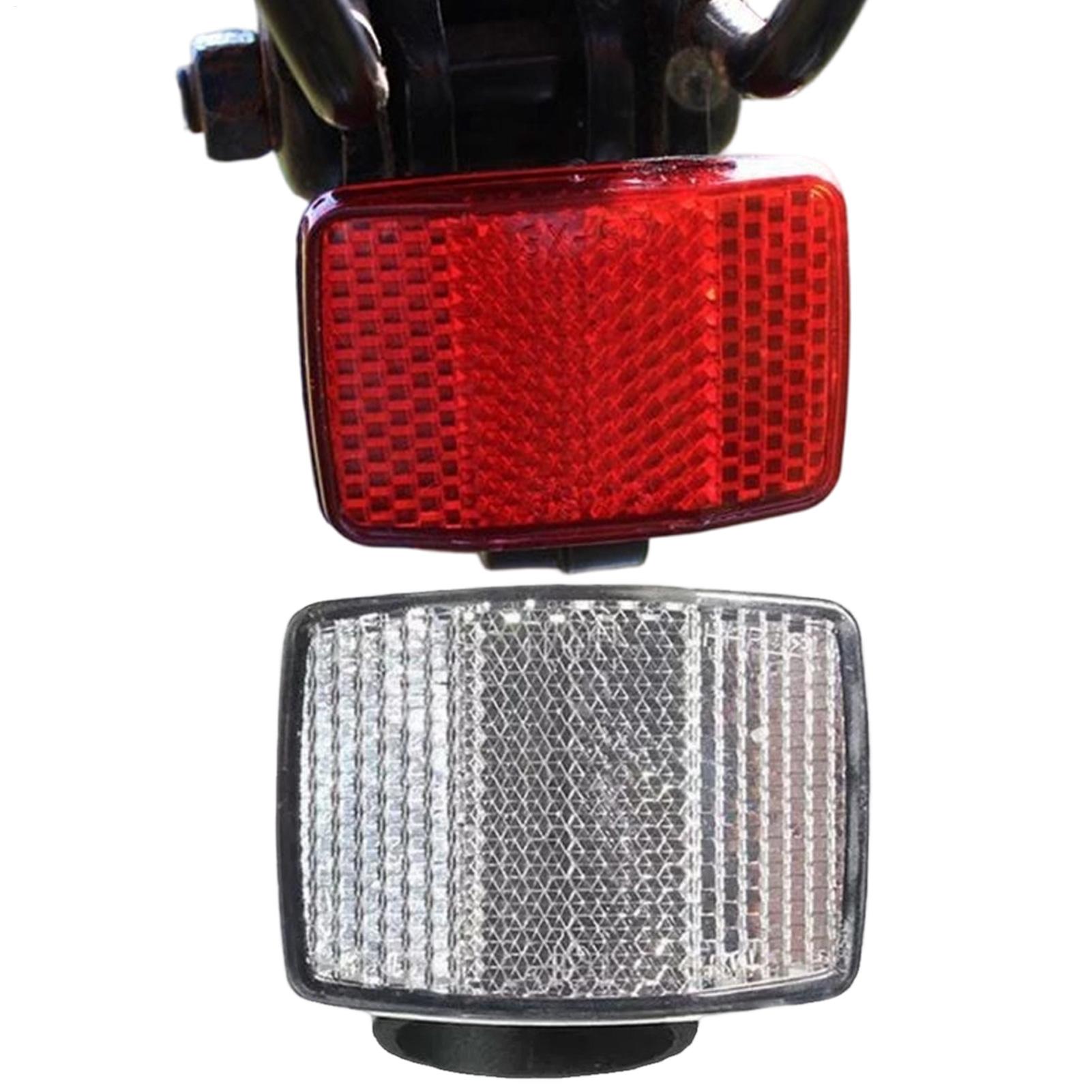 2 Pcs Bike Front Rear Reflecto - Cycling Commute Gear review and price