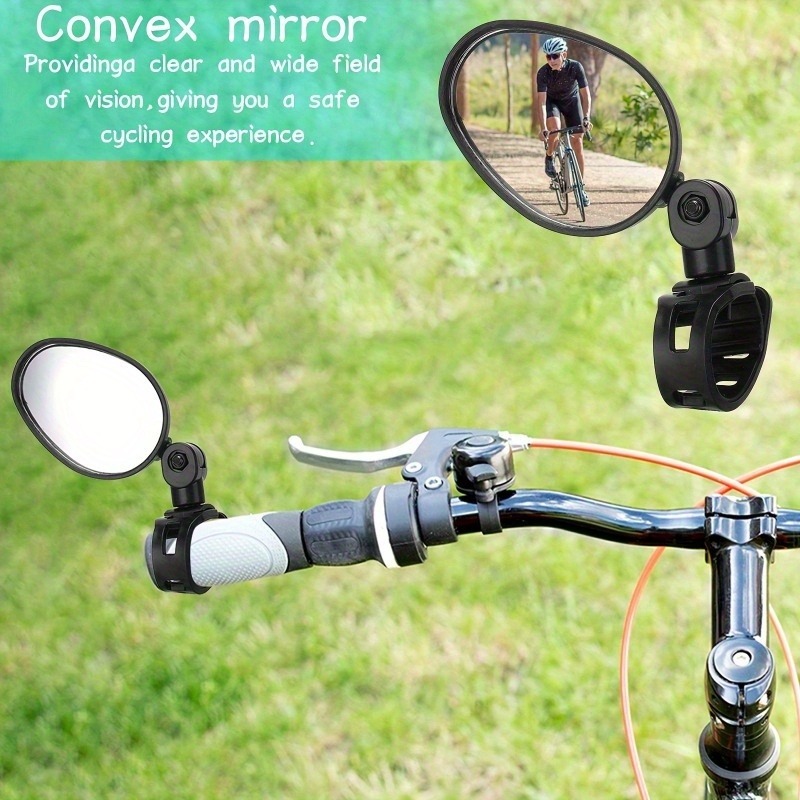 1/2PCS  Bike Mirrors, Acrylic  - Mirror Handlebar Convex review and price