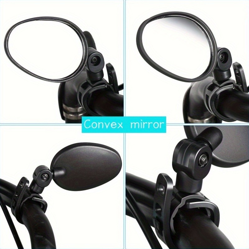 1/2PCS  Bike Mirrors, Acrylic  - Mirror Handlebar Convex review and price