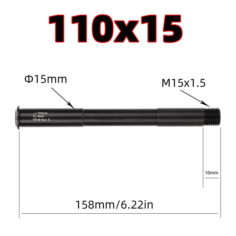 Mountain Bike Thru Axle 158mm  - Dynamo Hub Front review and price