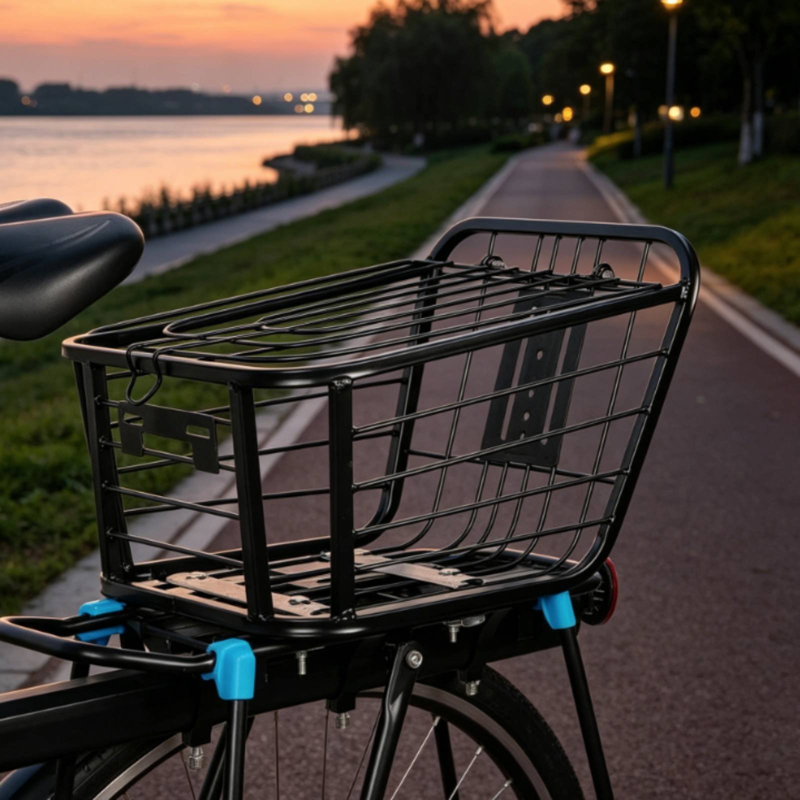 Folding Rear Bike Basket Folda - Cycling For Commute review and price