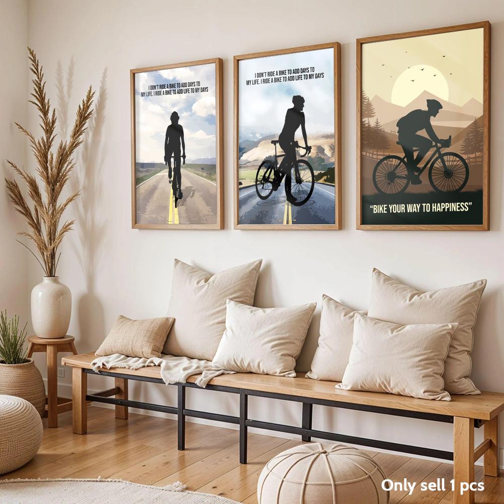 Cycling Motivation Quote Art P - Cycling Quote review and price