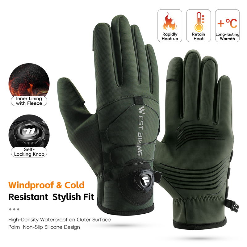 Winter Bike Gloves Magnetic Qu - Winter Cycling Commute review and price