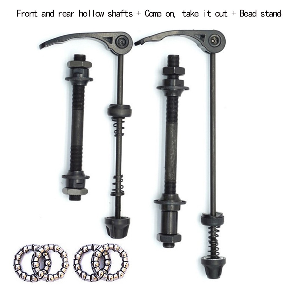 1 Set MTB Bike Axle Front Rear - Dynamo Hub Front review and price