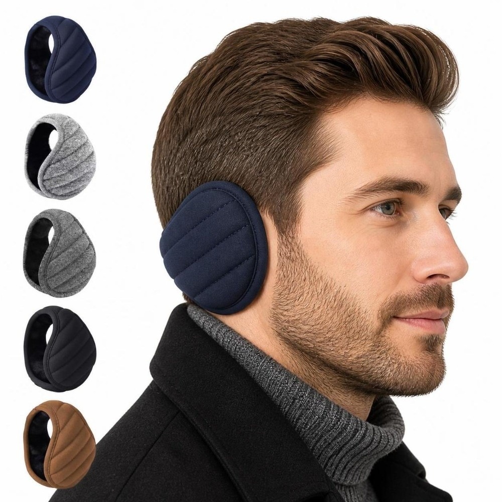 Thick Lined Winter Earmuffs Li - Winter Cycling Commute review and price