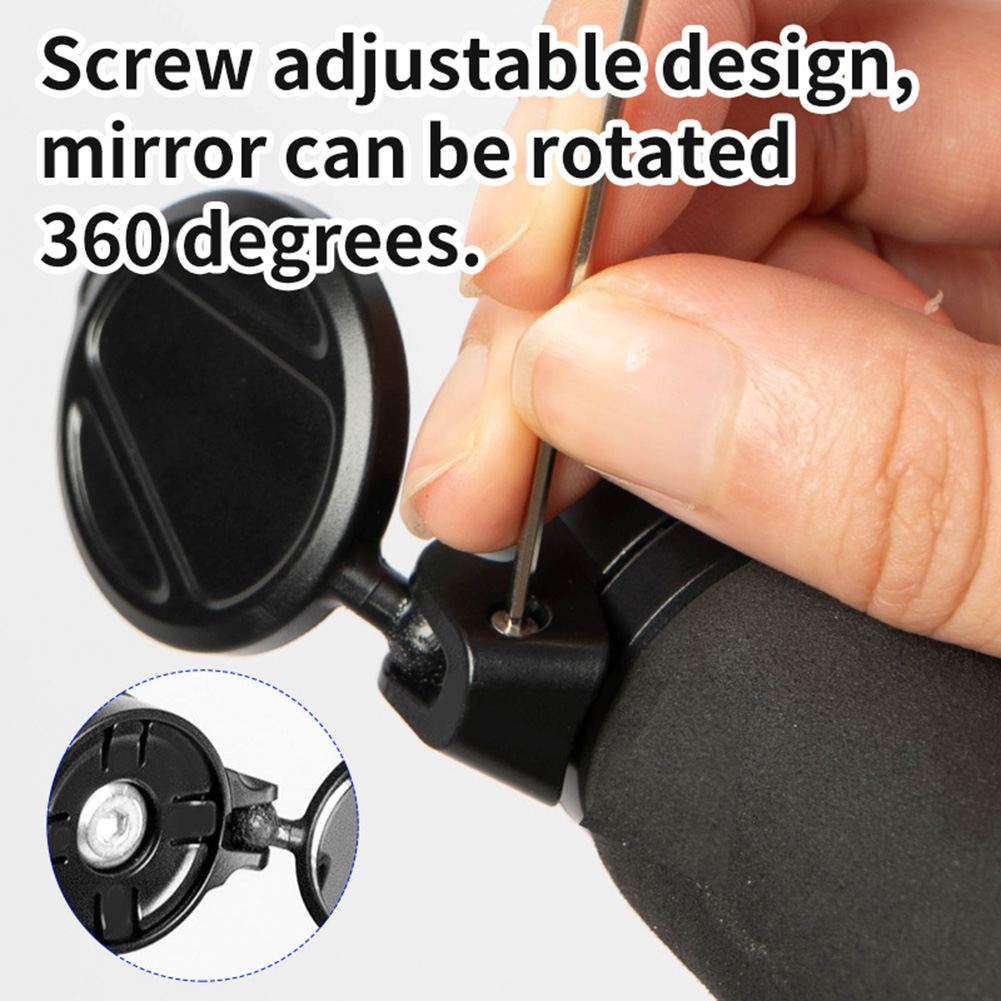 1-5PCS Bicycle Rearview Mirror - Mirror Handlebar Convex review and price